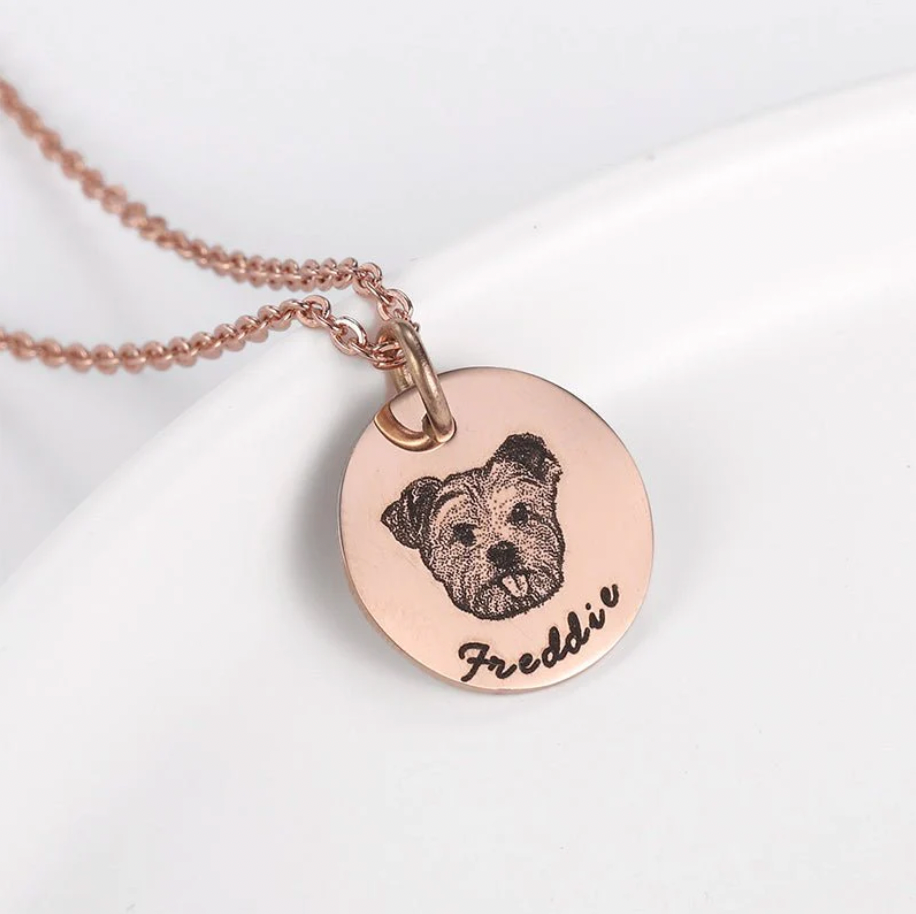 Personalisierte Haustier-Kette